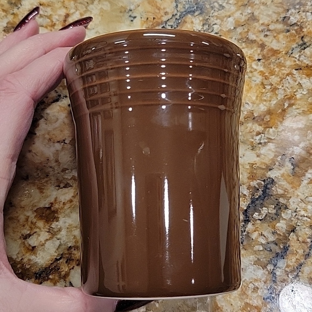 FIESTA WARE Chocolate 6 oz. JUICE TUMBLER Fiesta
